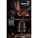 NNEDSZ Gaming Office Chair Computer Executive Racing Chairs High Back Orange