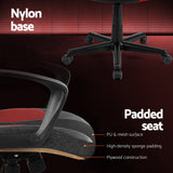 NNEDSZ Artiss Gaming Office Chair Computer Chairs Red