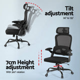 NNEDSZ Artiss Ergonomic Office Chair Mesh Chairs Black