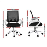 NNEDSZ Artiss Office Chair Mesh Computer Gaming Desk Chairs Work Study Mid Back