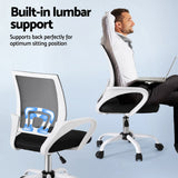 NNEDSZ Artiss Office Chair Mesh Computer Gaming Desk Chairs Work Study Mid Back