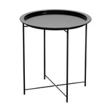 NNEDSZ Coffee Side Table Steel Outdoor Furniture Indoor Desk Patio Garden