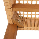 NNEDSZ Gardeon Outdoor Garden Bench Seat Dining Acacia Wood 2-Seater Patio Furniture