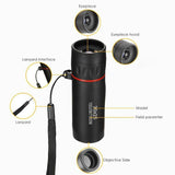 Portable Mini Monocular Telescope - 30X25 - Black-1915196757986381828