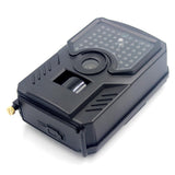 12Mp 1080P Hd Infrared Hunting Trail Camera With 120 Degree Wide Angle Lens And Ip56 Waterproof Design - Supports Tf Card Pir Distance 10-15M - Black-1915196797563834372