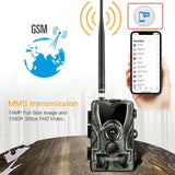 Waterproof Hunting Trail Camera With Night Vision - 120 Degree Pir Angle-1915197239316320257