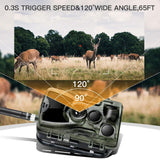 Waterproof 3G Hunting Trail Camera With Night Vision And 120 Degree Pir Angle-1915197001176322051