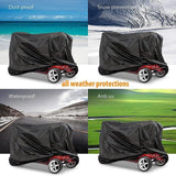 Protective Cover For Electric Scooter - Dustproof And Anti-Ultraviolet - 170X61X117Cm - Black-1915196732170440707