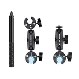 Adjustable Dual-Head Handlebar Mount For Motorcycle Selfie Stick-1915197300649627648
