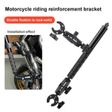 Universal Dual-Head Motorcycle Handlebar Mount Holder-1915197063457542146