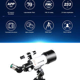 High Definition Astronomical Telescope With Tripod - 233X70-1915197419969187849