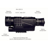 Usb Charging Infrared Monocular Telescope - Professional Night Vision-1915197868147347459