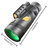Professional Hd Monocular Night Vision Telescope - 12X50-1915198081247350785