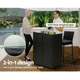 NNEDSZ Outdoor Storage Cabinet Box Garage Wicker Shelf Chest Garden Shed Tools