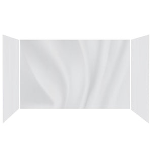 NNEMB TRACK 3x Side Walls for 2.2x3.6m Gazebo, White