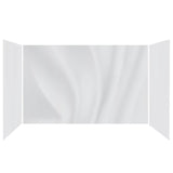 NNEMB TRACK 3x Side Walls for 2.2x3.6m Gazebo, White