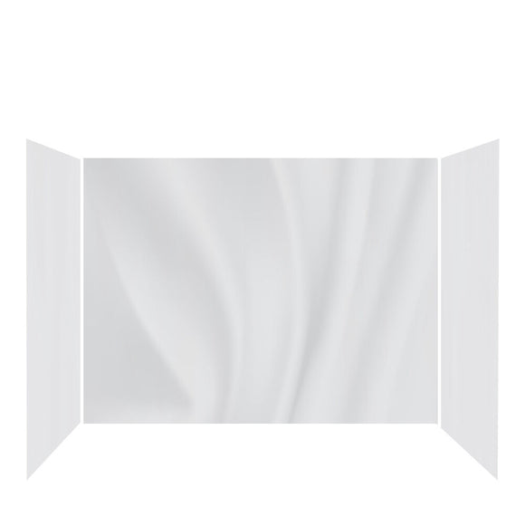 NNEMB TRACK 3x Side Walls for 3x3m Gazebo, White