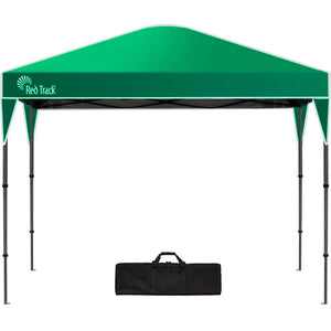 NNEMB TRACK 3.6x2.2m Ultra Compact Folding Gazebo, Carry bag, Portable Outdoor Popup Marquee for Camping Beach, Green