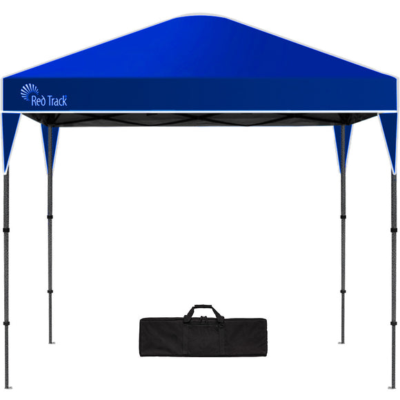 NNEMB TRACK 3x3m Ultra Compact Folding Gazebo, Carry bag, Portable Outdoor Popup Marquee for Camping Beach, Navy Blue