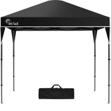 NNEMB 3x3m Ultra Compact Folding Gazebo, Carry bag, Portable Outdoor Popup Marquee for Camping Beach, Black
