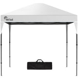 NNEMB 3x3m Ultra Compact Folding Gazebo, Carry bag, Portable Outdoor Popup Marquee for Camping Beach, White