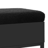 NNEDSZ Artiss Storage Ottoman Blanket Box 110cm Boucle Shelf