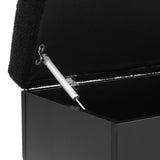 NNEDSZ Artiss Storage Ottoman Blanket Box 110cm Boucle Shelf