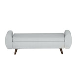 NNEDSZ Artiss Storage Ottoman Blanket Box Armrest 140cm Grey