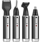 NNEOBA Rechargeable 4-in-1 Micro Hair Trimmer Electric Shaver Black