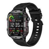 NNEOBA Smart Watch Fitness Bluetooth Call Waterproof (Black)