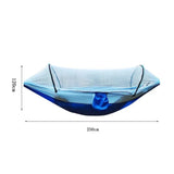 NNEOBA Outdoor Camping Hammock Blue (250x120cm)