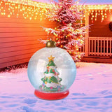 NNEOBA Outdoor Christmas Inflatable Ball Garden Decoration (22-inch)