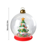 NNEOBA Outdoor Christmas Inflatable Ball Garden Decoration (22-inch)