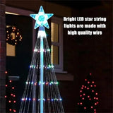 NNEOBA Outdoor Lighted Christmas Tree Decoration (LED)