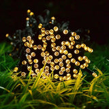 NNEOBA Outdoor Solar Fairy String Lights LED Waterproof