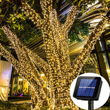 NNEOBA Outdoor Solar Fairy String Lights LED Waterproof