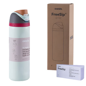 NNEOBA Water Bottle with Spout Stainless Steel Insulated