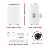 NNEDSZ 12000BTU Portable Air Conditioner