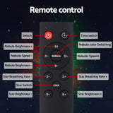 NNEDSZ Projector Party Light LED Astronaut Starry Sky Galaxy Laser Night Lamp