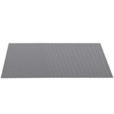 NNEDSZ Pool Cover 600 Micron 11x6.2m Swimming Pool Solar Blanket Blue Silver
