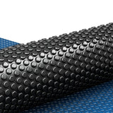 NNEDSZ Pool Cover 600 Micron 6.5x3m Swimming Pool Solar Blanket Blue Black
