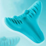 NNEOBA PC Pillow Cervical Traction Device Neck & Shoulder Relaxer Blue