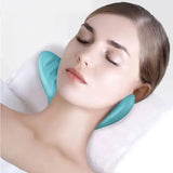 NNEOBA PC Pillow Cervical Traction Device Neck & Shoulder Relaxer Blue