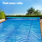 NNEDSZ Pool Cover Roller 6.55m Adjustable Swimming Pool Solar Blanket Reel