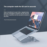 Adjustable Aluminum Laptop Stand - Multi-Functional & Foldable-1915197460242894852