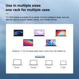 Adjustable Aluminum Laptop Stand - Multi-Functional & Foldable-1915197460242894854