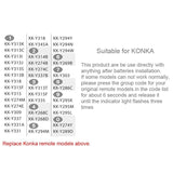 Universal Remote For Konka Led / Lcd / Hdtv - Chunghop K906-1915197621862010889