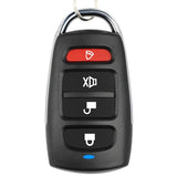 Metal 4-Button Wireless Garage Door Remote - 433Mhz-1915197920618090497