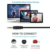 Drive-Free Computer Microphone - 3.5Mm Plug Black 3.5M-1915196768287592455