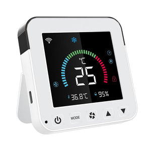Smart Wifi Infrared Ac Controller - Colour Screen - White-1915196803444248577